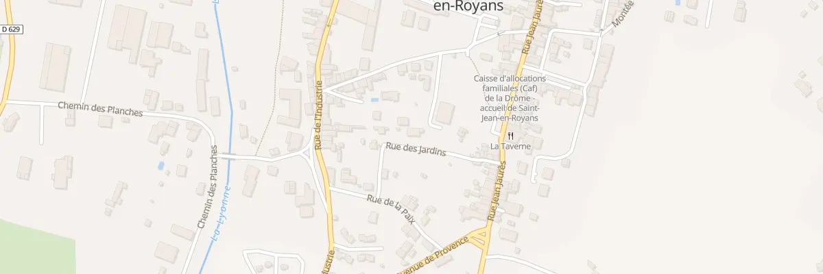 Plan du 5 Rue des Jardins à Saint-Jean-en-Royans