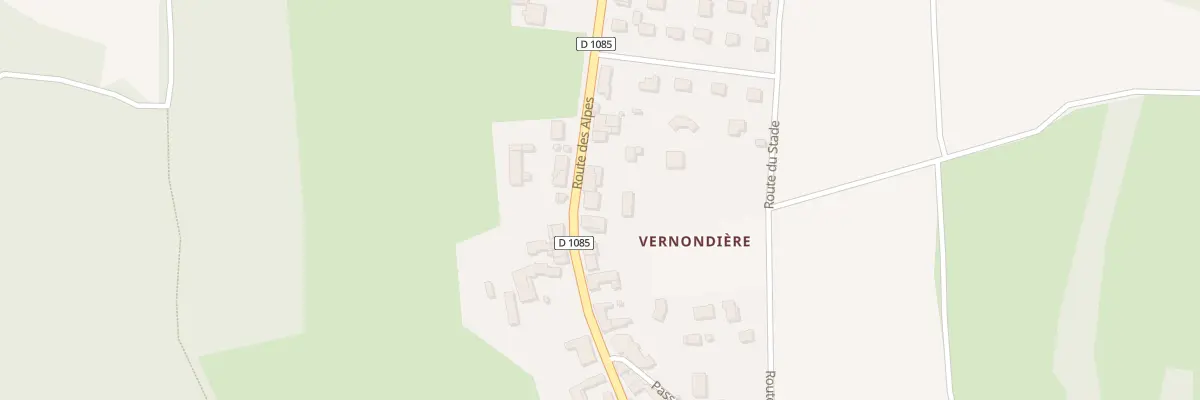 Plan du 5163 Vernondiere à Champier