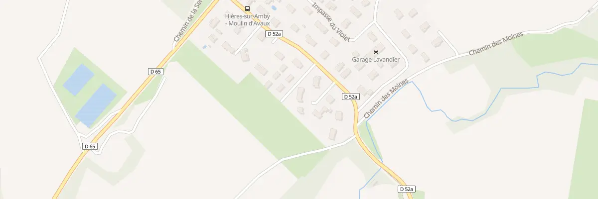 Plan du 3 Imp des Boissières à Hières-sur-Amby
