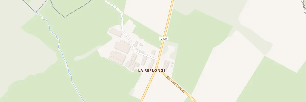 Plan du 2501 Rte de Montjay à Bouhans