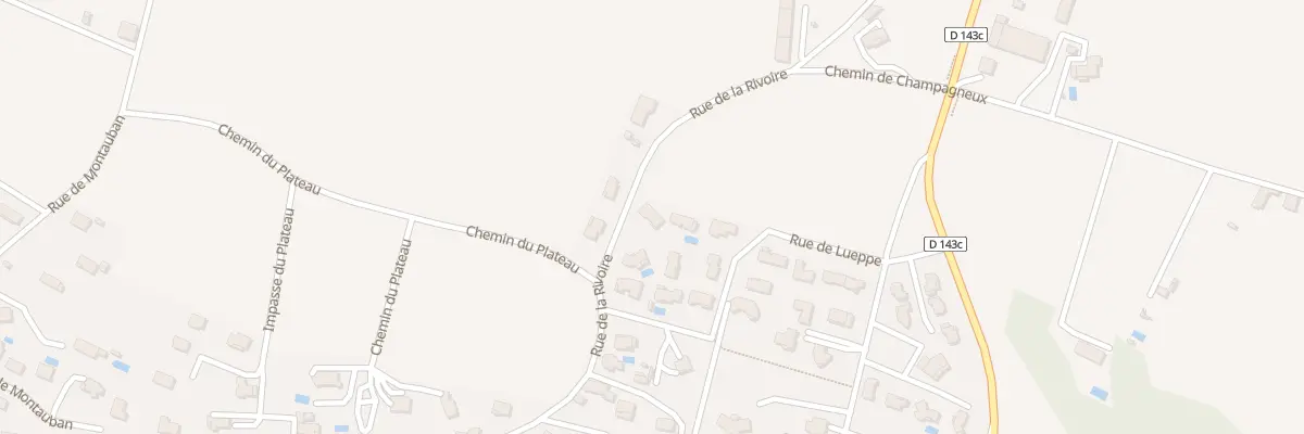 Plan du 150 Rue de la Rivoire à Bourgoin-Jallieu