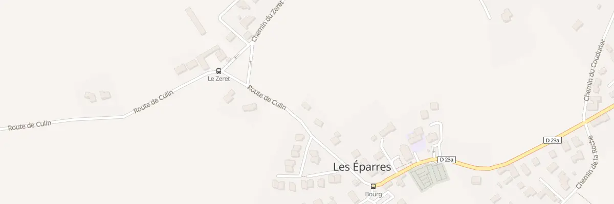 Plan du 152 Rte de Culin aux Éparres
