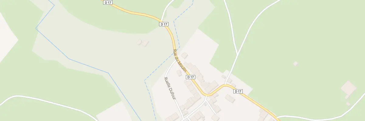Plan du 14 Rue du Moulin à Auflance
