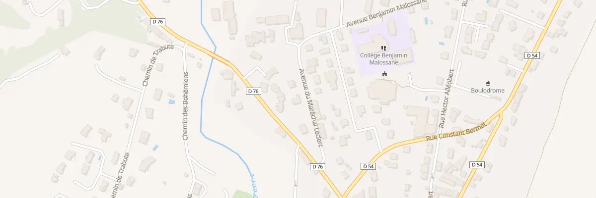 Plan du 3 Av Maréchal Leclerc à Saint-Jean-en-Royans