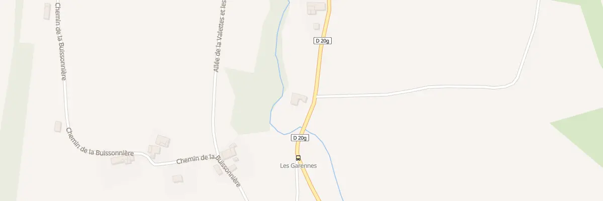 Plan du 1445 Rte de Roybon à Chevrières