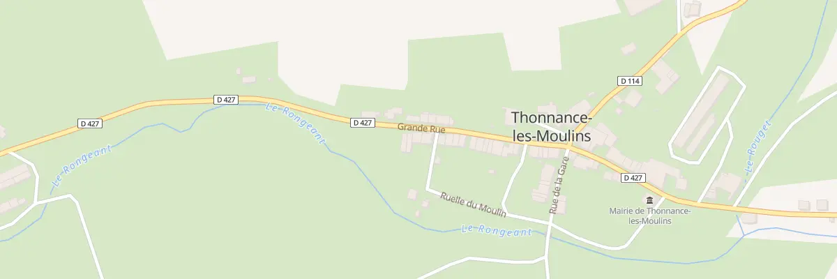 Plan du 4 Rue Grande Rue à Thonnance-les-Moulins