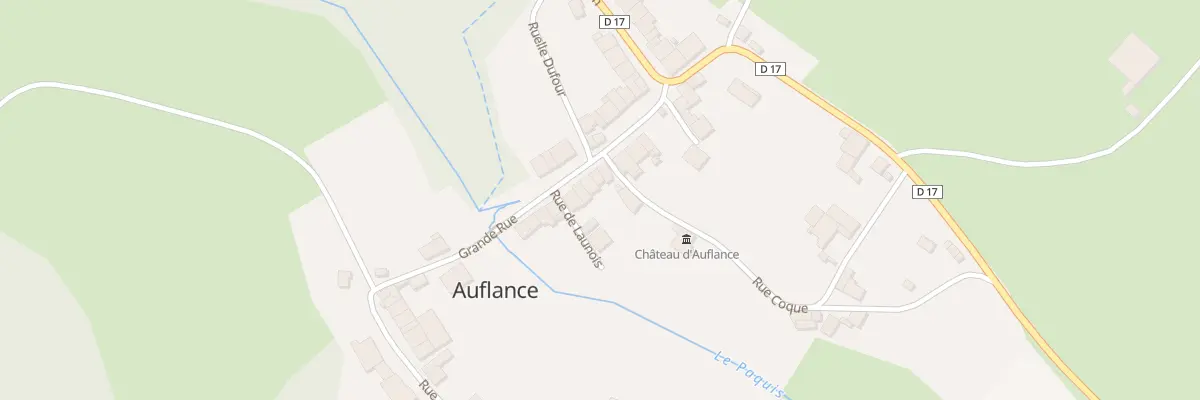Plan du 16 Grande Rue à Auflance