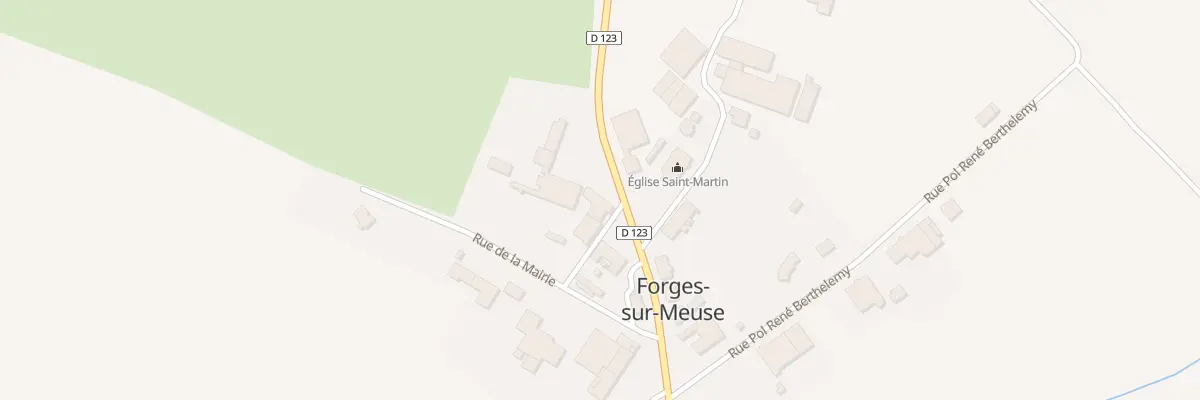 Plan du 21 Rte de Consenvoye à Forges-sur-Meuse