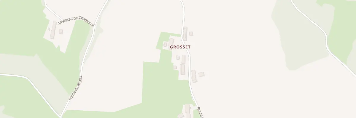 Plan du 873 Rte de Grosset à Domsure