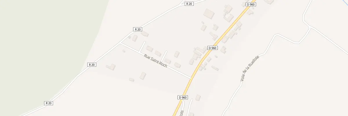Plan du 8 Rue Saint Roch à Bourberain