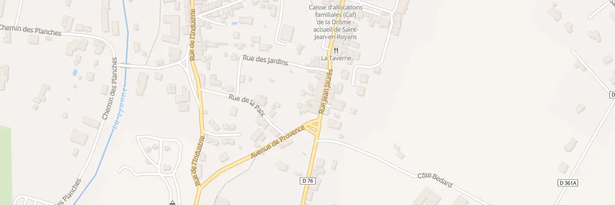 Plan du 130 Rue Jean Jaurès à Saint-Jean-en-Royans