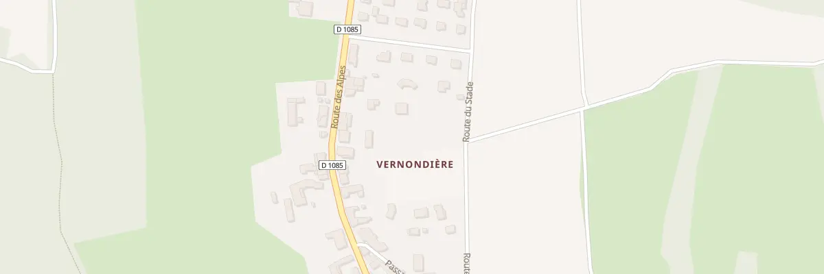 Plan du 393 Rte du Stade à Champier