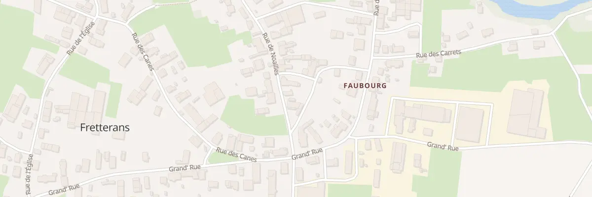 Plan du 4 Rue de Noailles à Fretterans