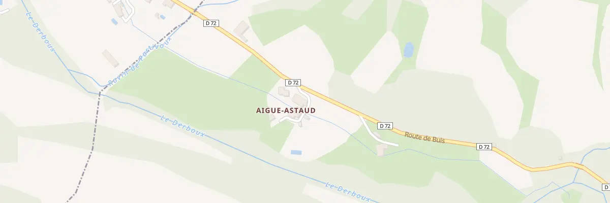 Plan du 5165 Aigue Astaud à Plaisians