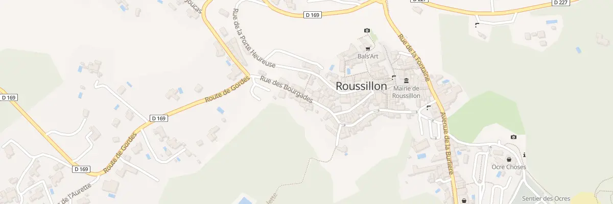 Plan du 239 Rue des Bourgades à Roussillon