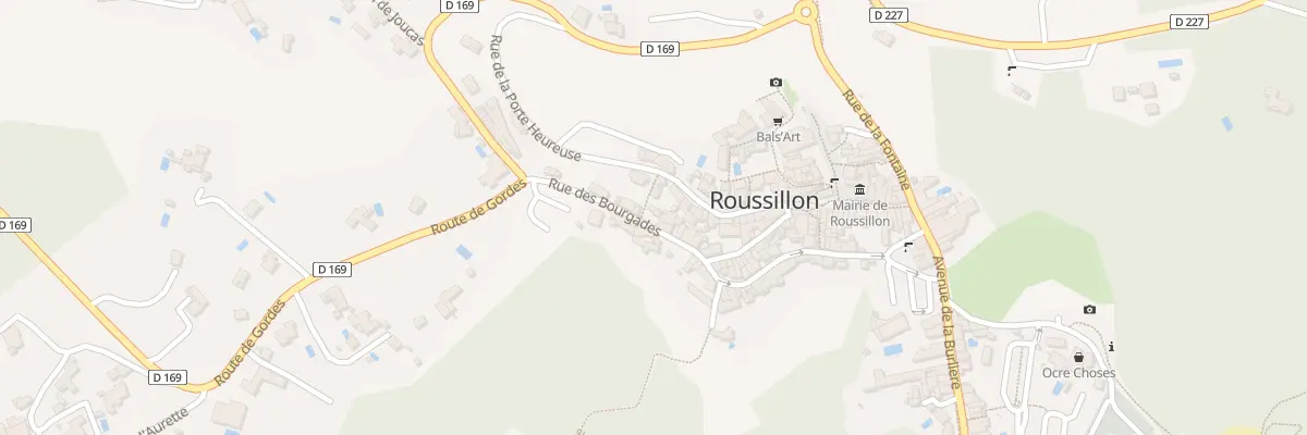 Plan du 29 Pas du Mistral à Roussillon