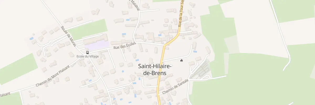 Plan du 18 Rue de la Mairie à Saint-Hilaire-de-Brens