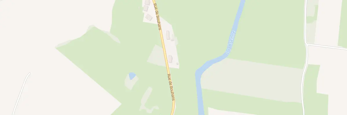 Plan du 315 Rue de Bouhans à Sens-sur-Seille