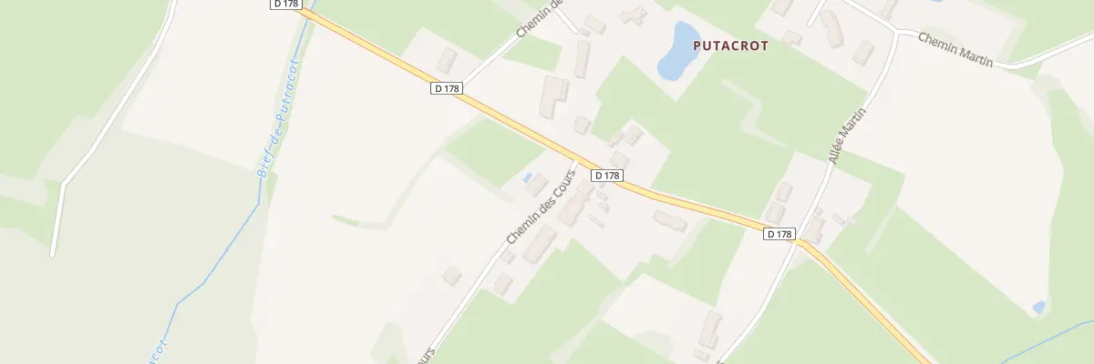 Plan du 44 Chem des Cours à Montagny-près-Louhans