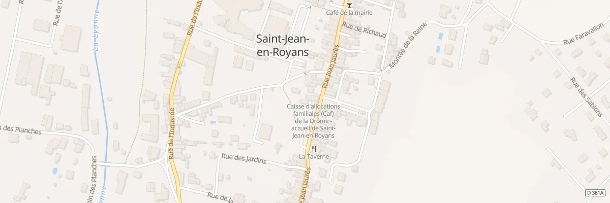 Plan du 80 Rue Jean Jaurès à Saint-Jean-en-Royans