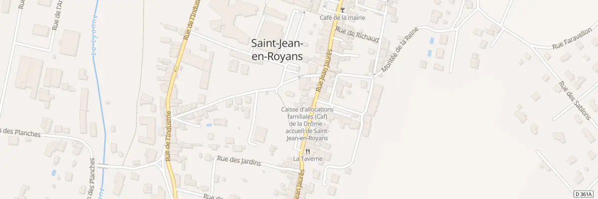 Plan du 78 Rue Jean Jaurès à Saint-Jean-en-Royans