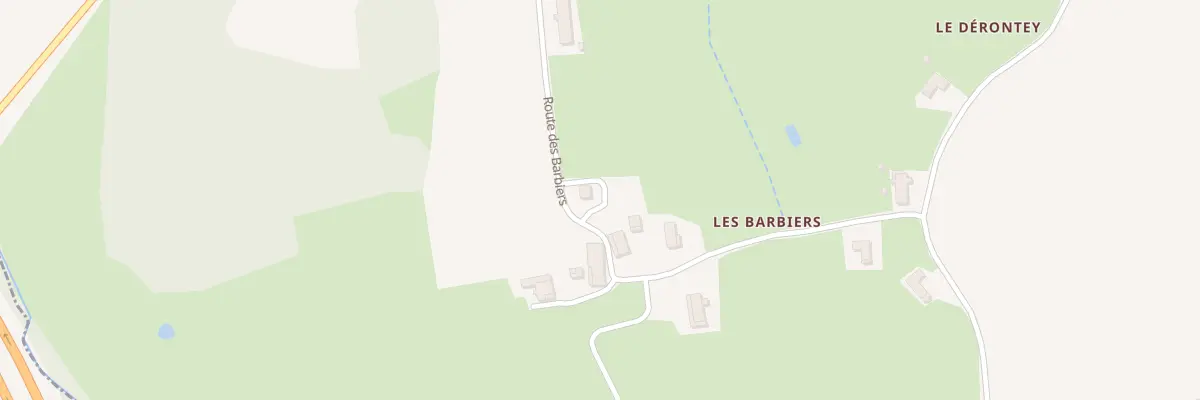 Plan du 5152 Les Barbiers à Pirajoux