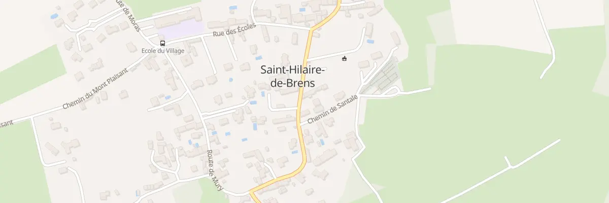 Plan du 121A Rue de la Mairie à Saint-Hilaire-de-Brens