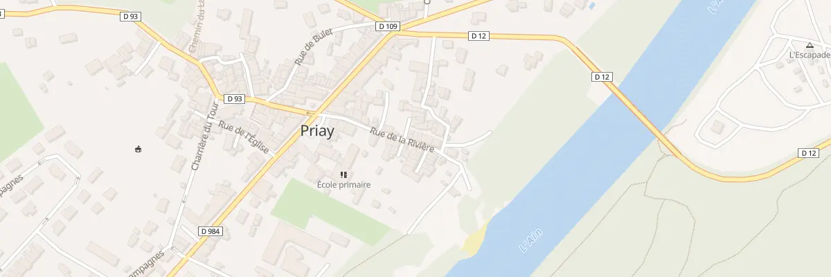 Plan du 117 Rue de la Riviére à Priay