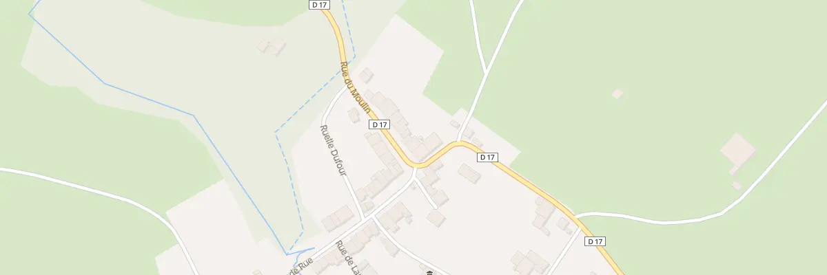 Plan du 4 Rue du Moulin à Auflance