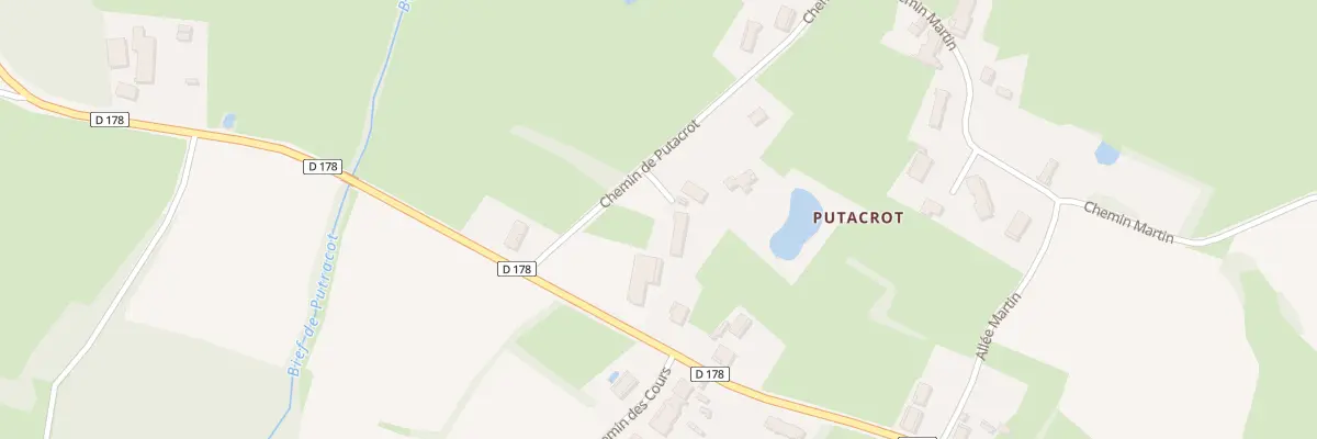 Plan du 112 Chem de Putacrot à Montagny-près-Louhans