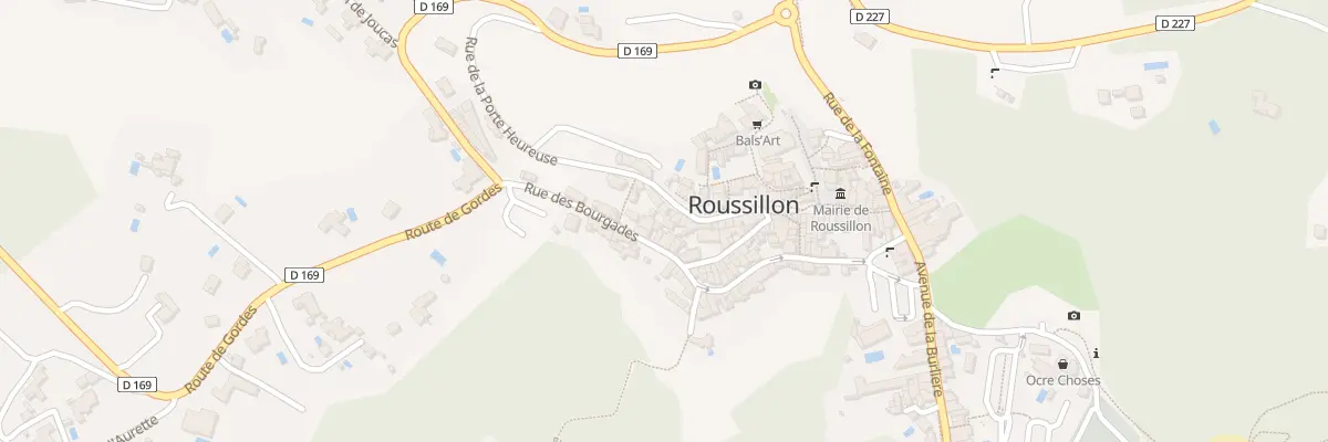 Plan du 26 Rue de la Porte Heureuse à Roussillon