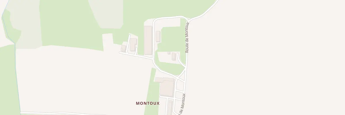Plan du 804 Rte de Montoux à Domsure