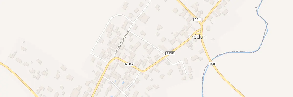 Plan du 3 Rue de la Maison Rouge à Tréclun
