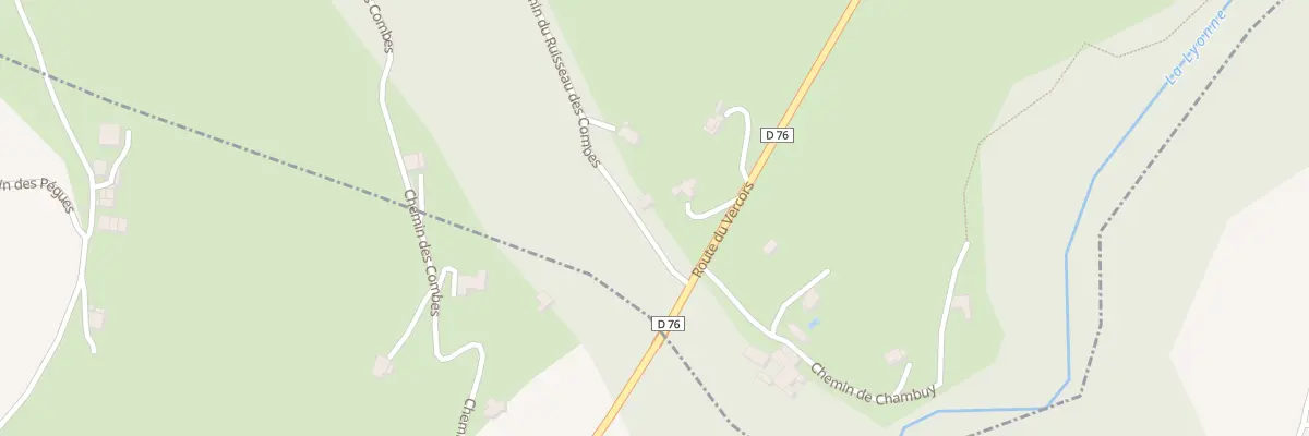 Plan du 5103 Thibanos et Les Arrotes à Saint-Thomas-en-Royans