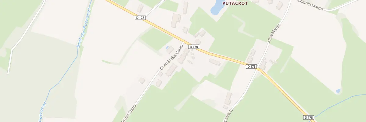Plan du 39 Chem des Cours à Montagny-près-Louhans
