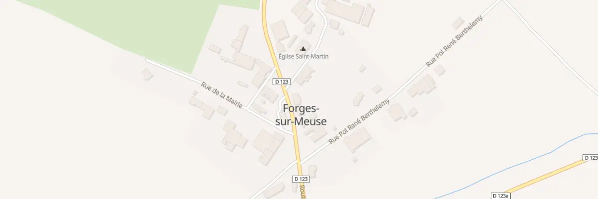 Plan du 12 Rte de Consenvoye à Forges-sur-Meuse