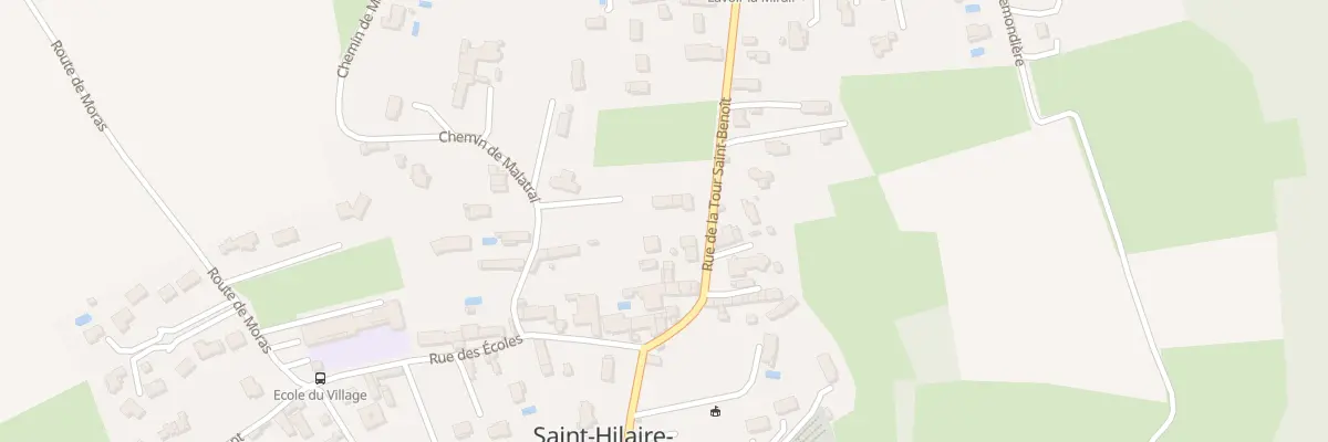 Plan du 107 Rue de la Tour Saint Benoit à Saint-Hilaire-de-Brens