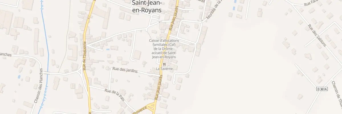 Plan du 97 Rue Jean Jaurès à Saint-Jean-en-Royans