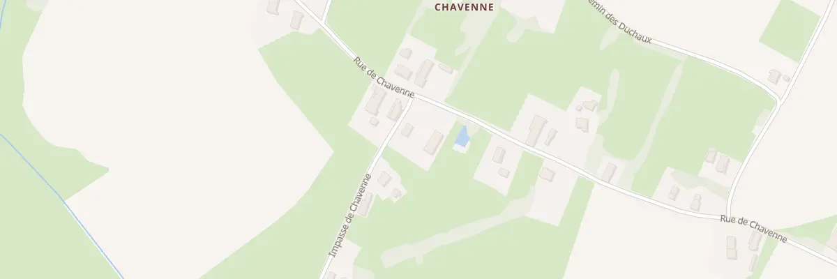Plan du 51 Imp de Chavenne à La Chapelle-Saint-Sauveur