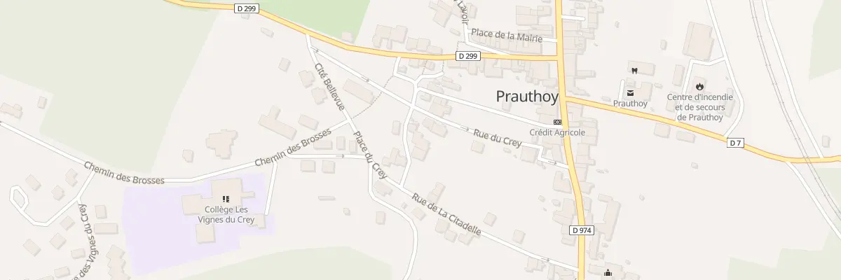 Plan du 5 Pl du Crey au Montsaugeonnais