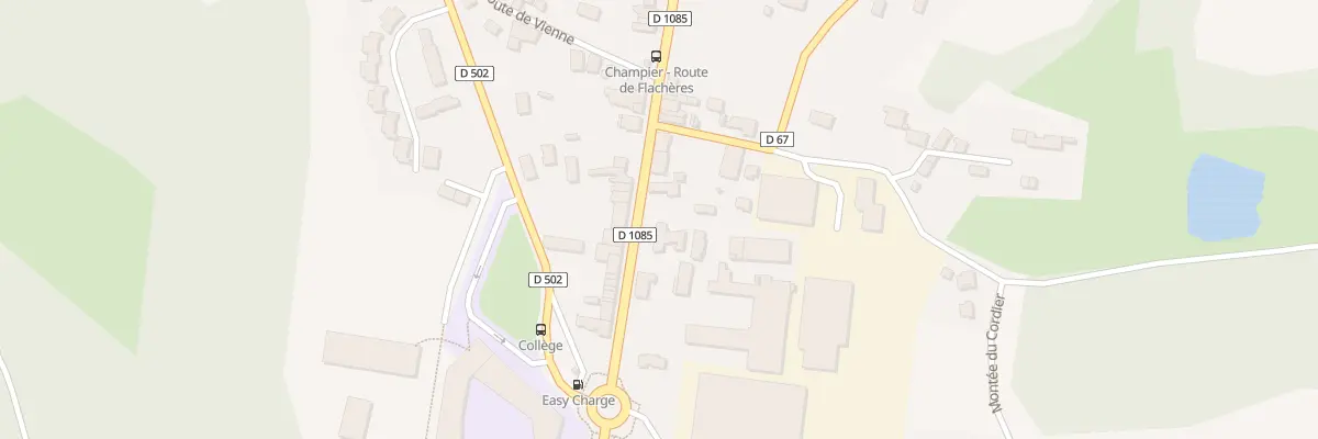 Plan du 415 Rte des Alpes à Champier