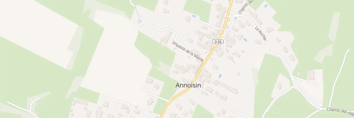 Plan du 49 Imp de la Mairie à Annoisin-Chatelans