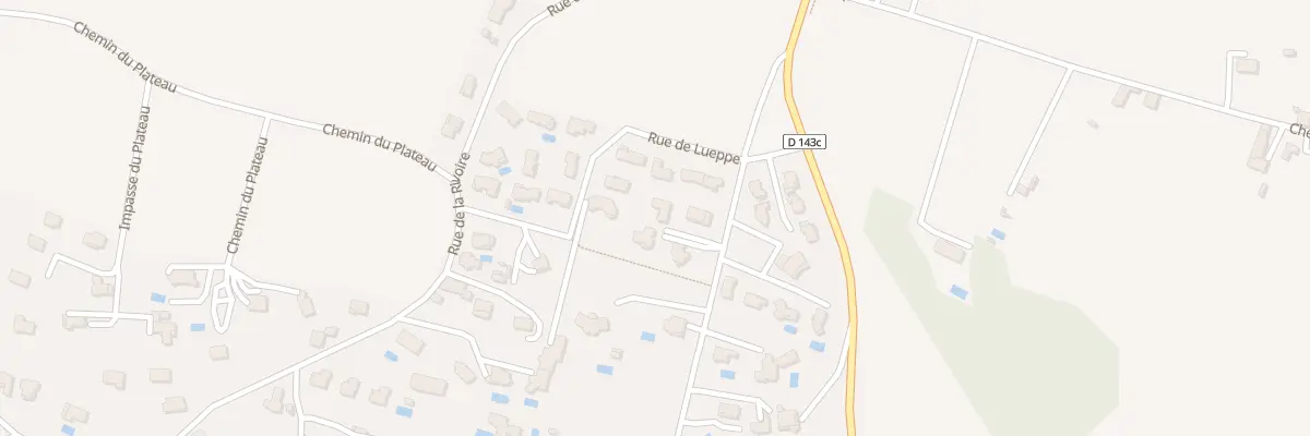 Plan du 19 Rue de Bellevue à Bourgoin-Jallieu