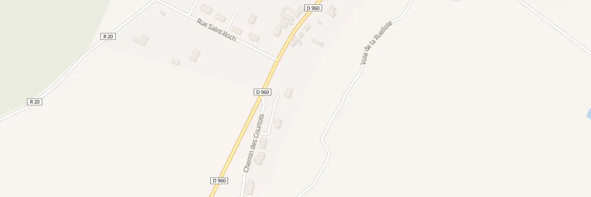 Plan du 3 Che des Courtots à Bourberain