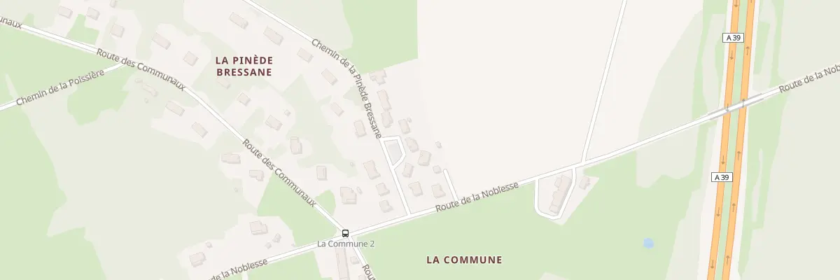 Plan du 73 Chem de la Pinede Bressane à Condal