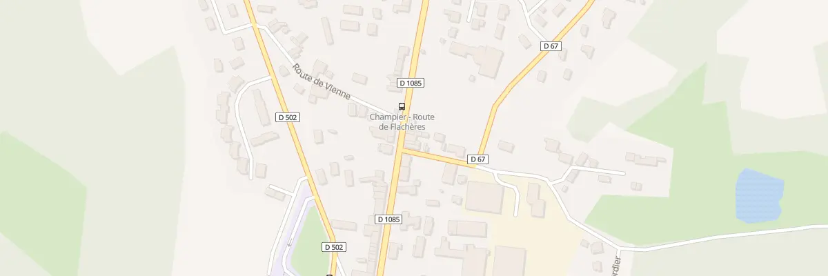 Plan du 319 Rte des Alpes à Champier