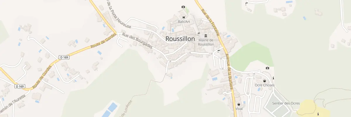 Plan du 146 Rue des Bourgades à Roussillon