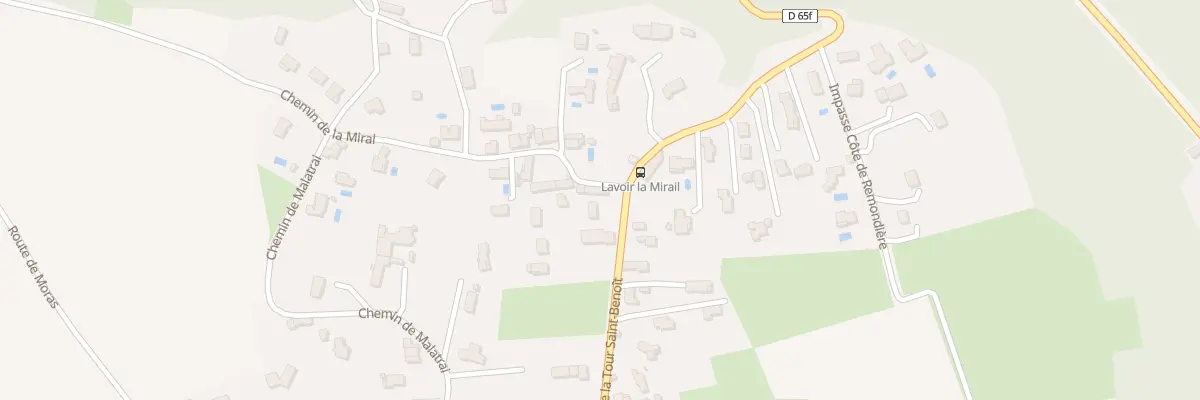 Plan du 255 Rue de la Tour Saint Benoit à Saint-Hilaire-de-Brens