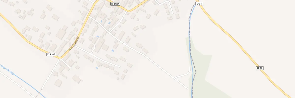 Plan du 13 Voie Treige Pariez à Tréclun