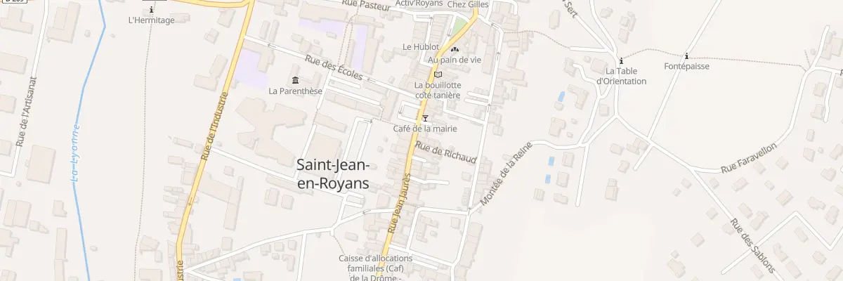 Plan du 49 Rue Jean Jaurès à Saint-Jean-en-Royans